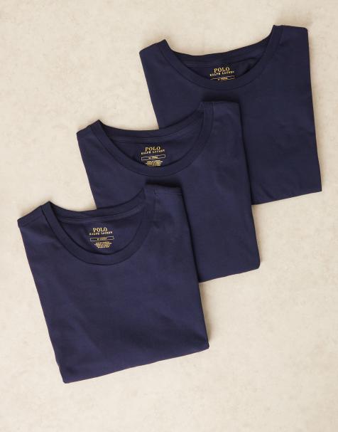 Polo Ralph Lauren – 3er-Pack T-Shirts in Marineblau - view 1
