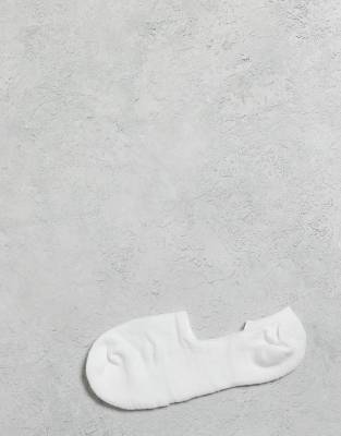 Polo Ralph Lauren - 3er-Pack unsichtbare Socken in Weiß mit Logo