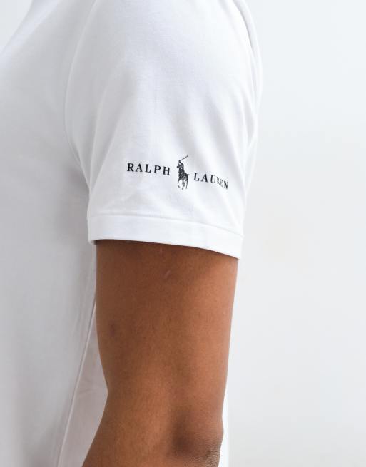 Polo Ralph Lauren 3er-Pack Unterhemd mit Rundhalsausschnitt in Weiß, 3 von 5