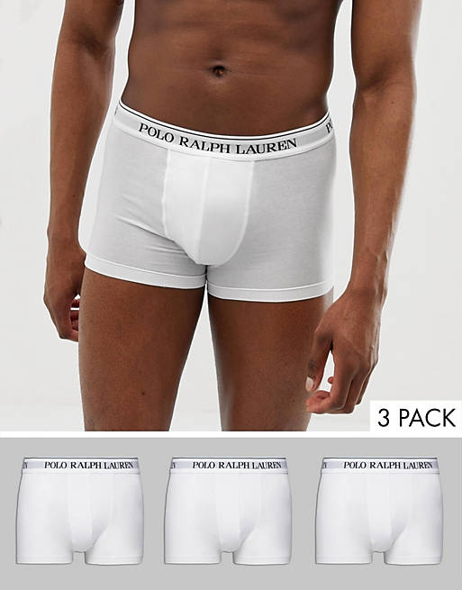 Polo Ralph Lauren – 3er Packung weiße Unterhosen