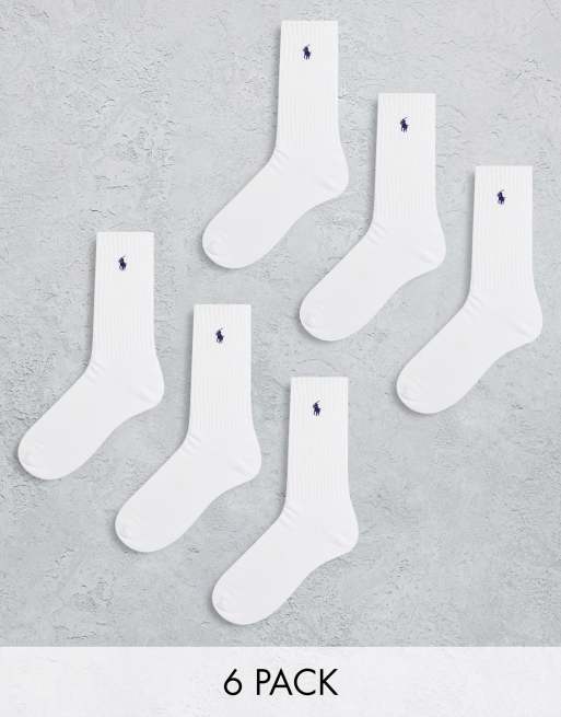 Ralph lauren socks 6 pack hotsell