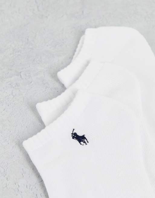 Polo Ralph Lauren 6-pack sport socks with pony logo in black