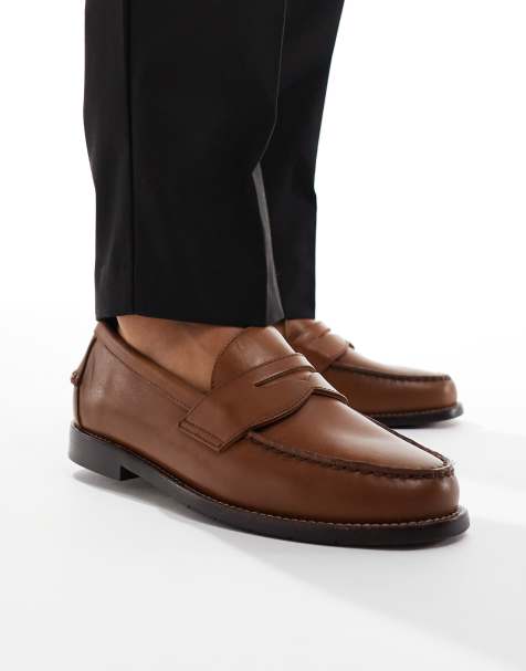 Polo Ralph Lauren Alston loafers in tan - view 1