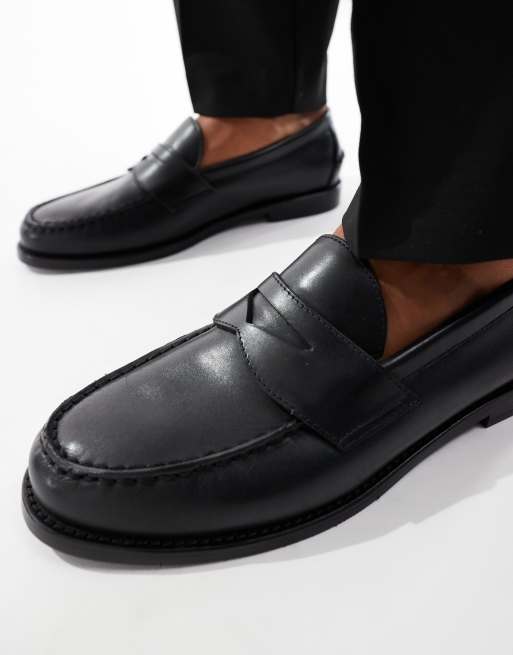 Polo Ralph Lauren - Alston - Mocassins en cuir - Noir, 3 de 4