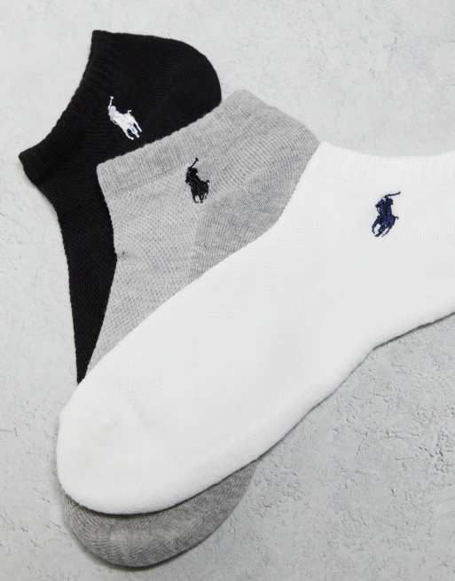 Polo Ralph Lauren ankle socks 6 pack in multi ASOS