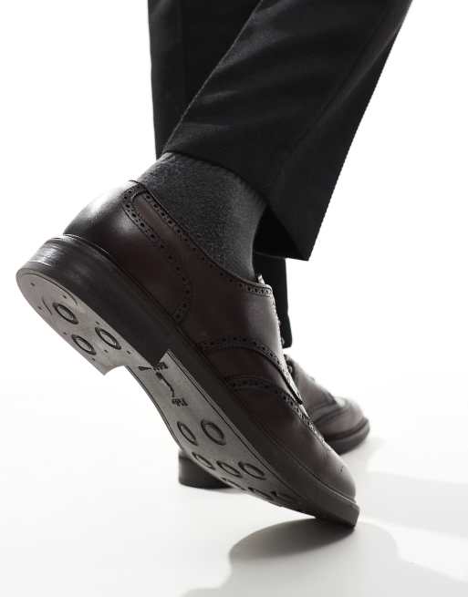 Polo Ralph Lauren - Asher - Brogueschoenen in bruin , 4 van 4
