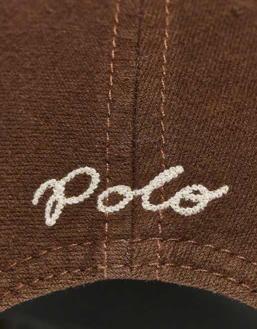 Polo Ralph Lauren - Authentic - Cappellino marrone con logo stile college, 4 di 4