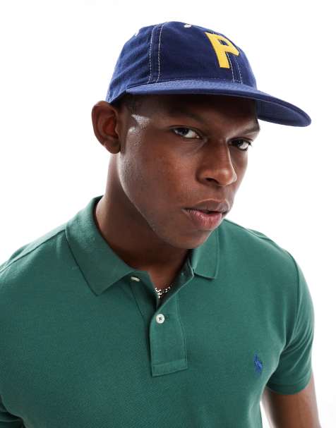 Polo Ralph - Lauren Authentic P applique chamois baseballpet in newport marineblauw - view 1