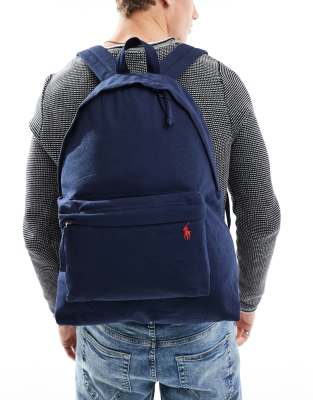 Polo Ralph Lauren backpack with icon logo in navy