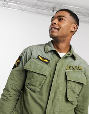 ralph lauren army green jacket