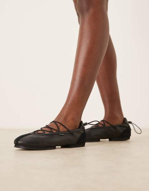 Polo Ralph Lauren ballet sneakers in black - view 1