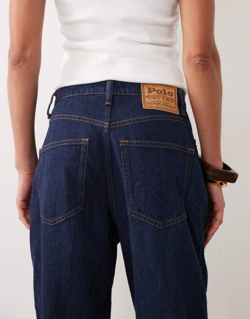 Polo Ralph Lauren balloon jeans in blue, 5 of 5