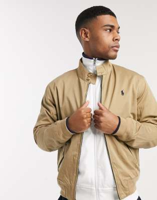 polo harrington jacket