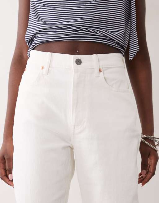 Polo Ralph Lauren barrel leg jeans in white, 5 of 5