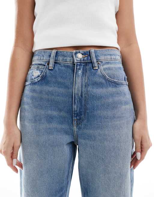 Polo Ralph Lauren barrel leg tapered jeans light blue wash, 5 of 5