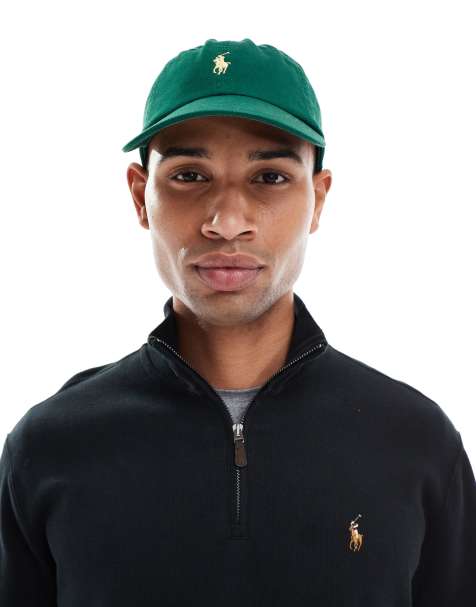 Polo Ralph Lauren baseball cap with polo logo in green - view 1