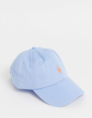 light blue polo hat