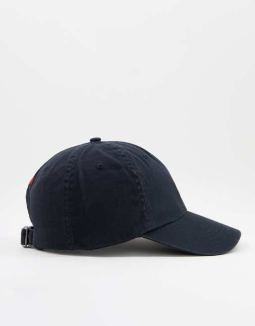 Ralph lauren black cap white logo hotsell