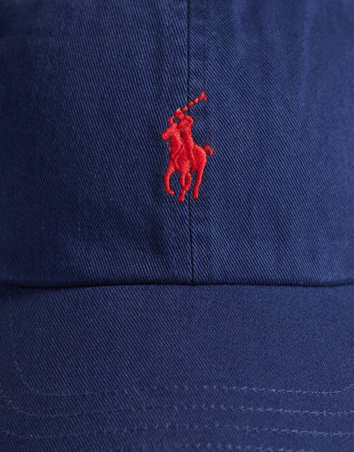 Polo Ralph Lauren - Baseballcap med logoikon i marineblå vask, 2 af 3