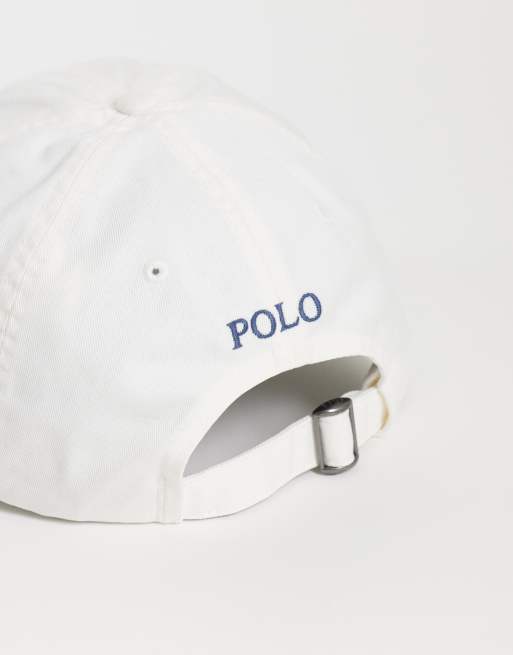 Polo Ralph Lauren – Baseballkappe in Cremeweiß mit Markenlogo, 2 von 3
