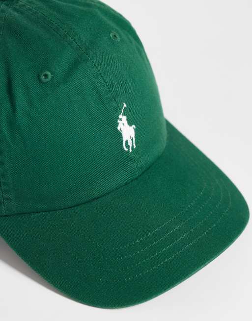 Polo Ralph Lauren – Baseballkappe in Grün mit Markenlogo, 3 von 3