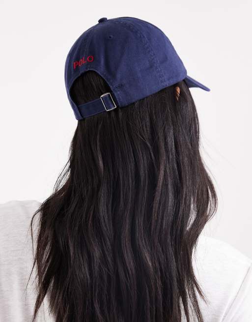 Polo Ralph Lauren – Baseballkappe in Marineblau mit Markenlogo, 3 von 3