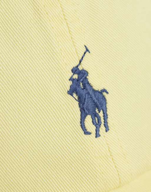 Polo Ralph Lauren - Baseballpet met icoonlogo in geel, 2 van 3