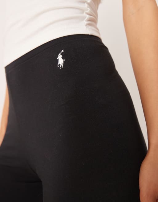 Polo Ralph Lauren Baselayer leggings in onyx - BLACK, 2 of 5