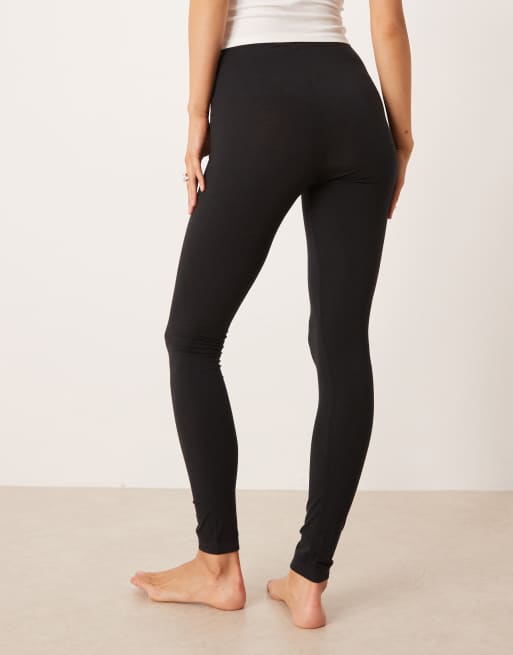 Polo Ralph Lauren Baselayer leggings in onyx - BLACK, 3 of 5