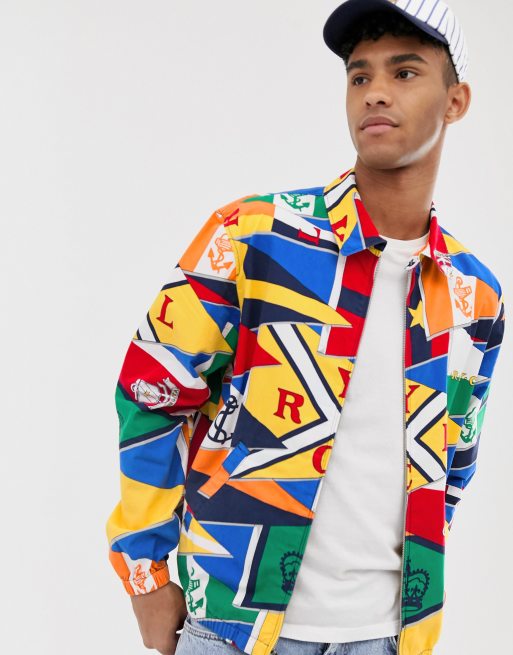 Bayport graphic hot sale windbreaker