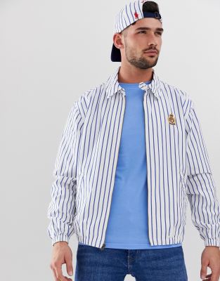 polo ralph lauren striped jacket