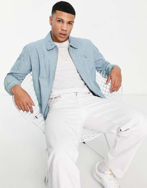 Bayport chambray outlet windbreaker