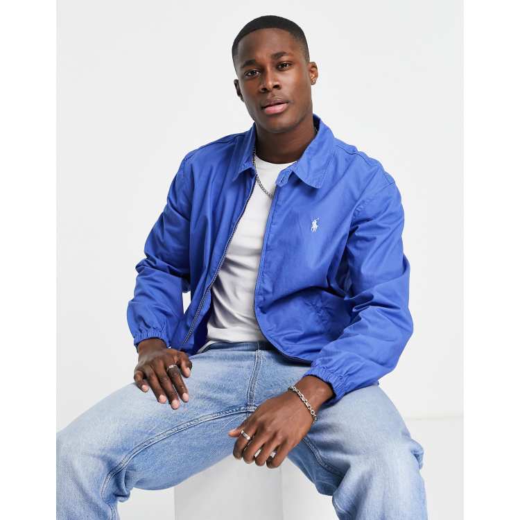 Light blue cheap polo jacket