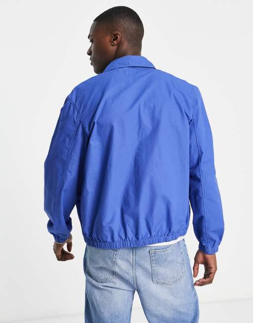 Royal blue clearance harrington jacket