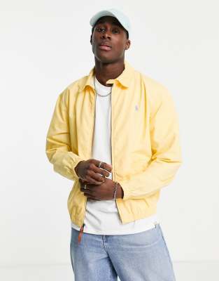 Polo Ralph Lauren Bayport icon logo harrington jacket in yellow