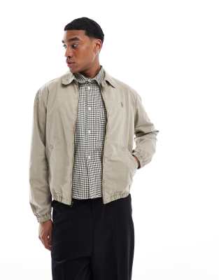 Polo Ralph Lauren Polo Ralph Lauren Bayport icon logo poplin harrington in olive green