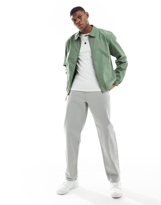 Polo Ralph Lauren Bayport icon logo poplin harrington jacket