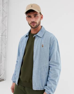 ralph lauren chambray jacket