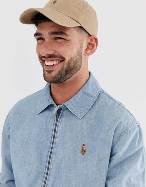 Bayport on sale chambray windbreaker