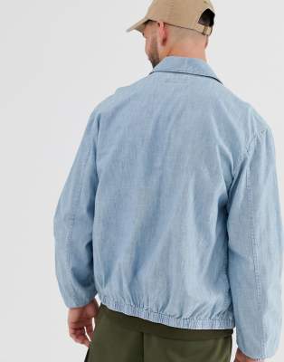 bayport chambray windbreaker