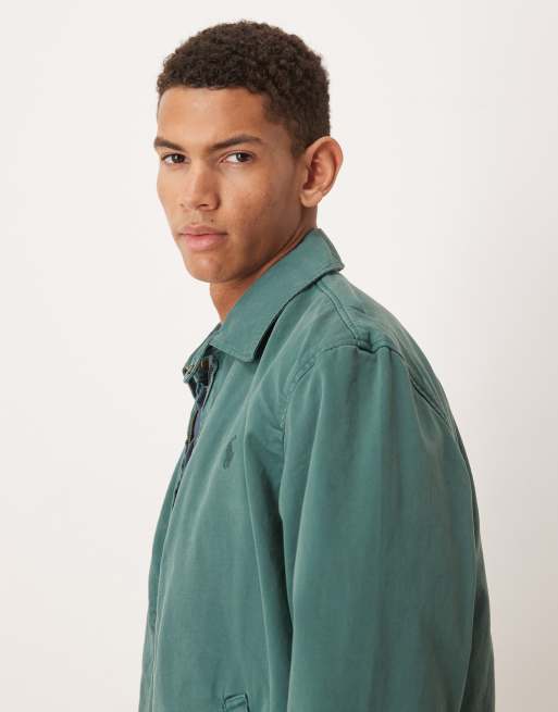 Polo Ralph Lauren Bayport unlined denim harrington in mid wash, 4 of 5