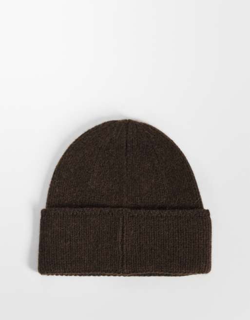 Polo Ralph Lauren Beanie mit großem Logo in Marineblau, 3 von 3