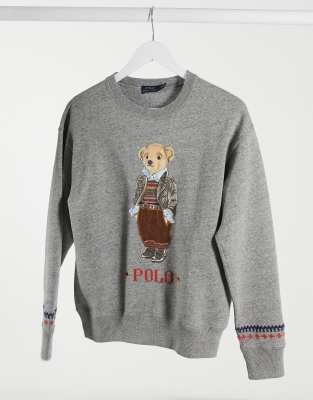 sweat teddy bear ralph lauren