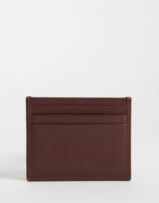 Polo Ralph Lauren bear print card case in brown, 3 of 3