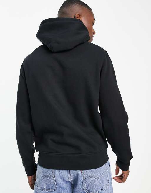 Polo Ralph Lauren bear print hoodie in black, 2 of 4