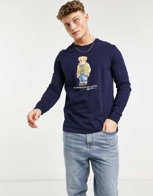 Polo ralph lauren bear long sleeve sale