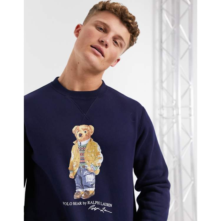 Holiday bear 2025 fleece sweatshirt