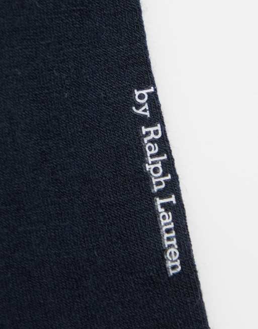 Polo Ralph Lauren bear print merino wool socks in black, 3 of 3