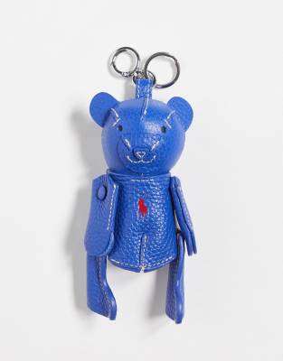 Polo Ralph Lauren - Bear-Taschenanhänger in Mittelblau