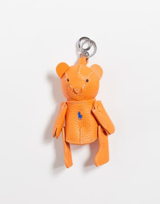 Polo Ralph Lauren - Bear-Taschenanhänger in Orange